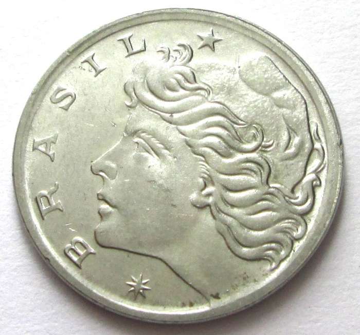 1977 Brasil 5 Centavos