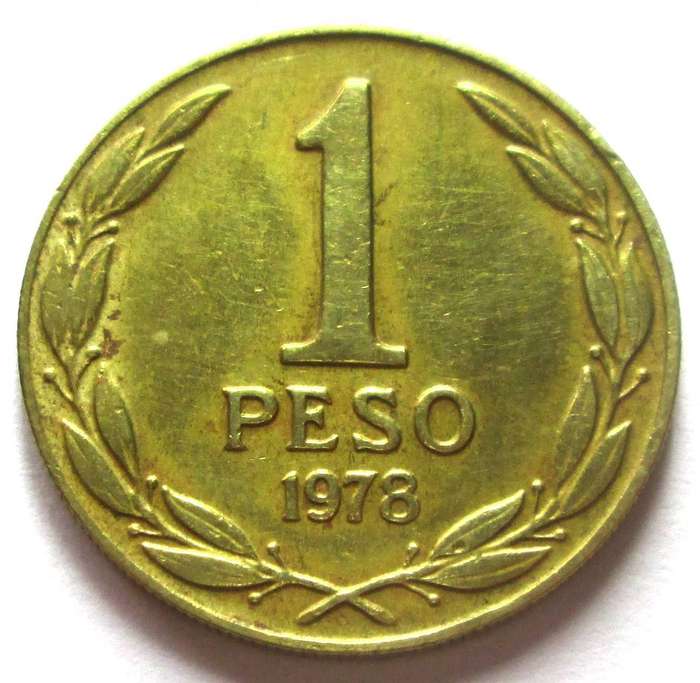 1978 Chile 1 Peso