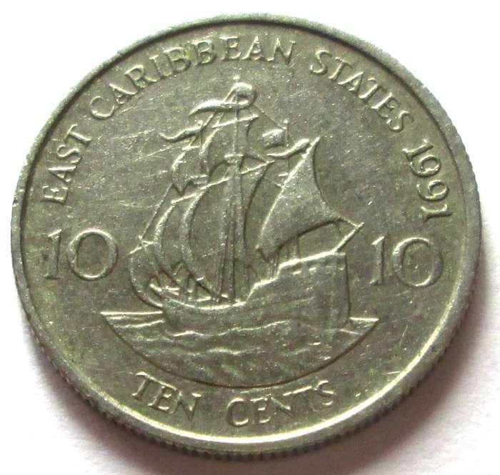 1981 East Caribbean States 10 Cents