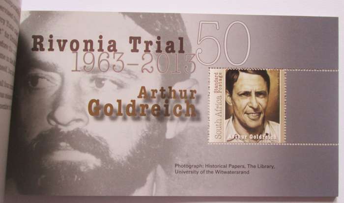 Rivonia Trial 1963 - 2013 Booklet with 12 Miniature Stamps Sheets