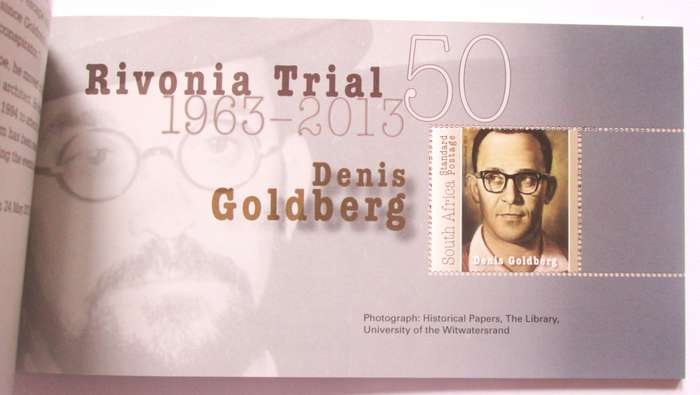 Rivonia Trial 1963 - 2013 Booklet with 12 Miniature Stamps Sheets