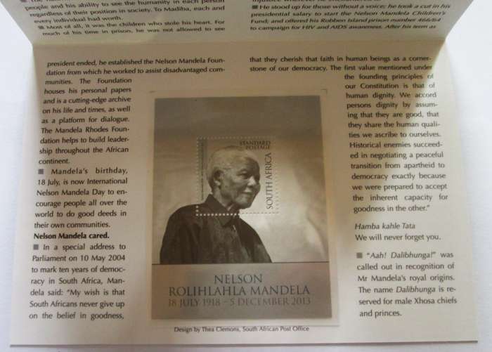 Nelson Mandela His Legacy 18th July 1918 - 5th December 2013