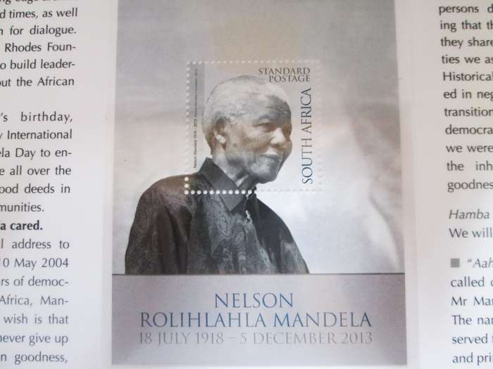 Nelson Mandela His Legacy 18th July 1918 - 5th December 2013