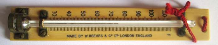 Hydrometer Alcohol Tester made by W Reeves London