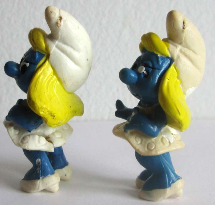 Smurfette Smurf made in West Germany Peyo