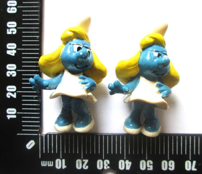 Smurfette Smurf made in West Germany Peyo