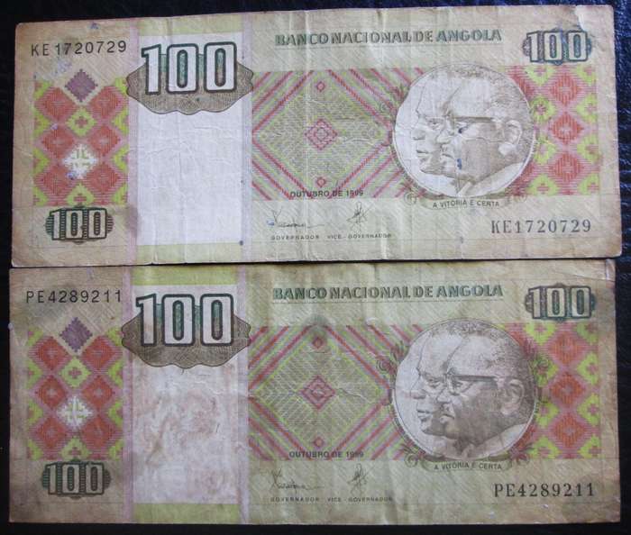 1999 Angola 100 Kwanzas