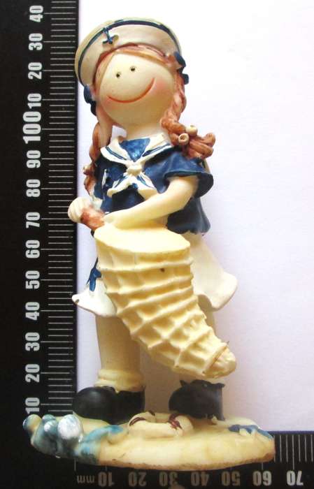 Sailor Beach Girl Ornament