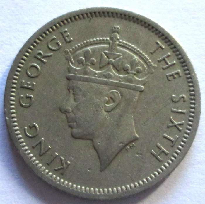 1951 Southern Rhodesia 6 Pence