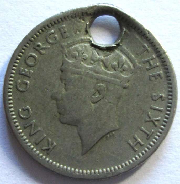 1950 Southern Rhodesia 6 Pence