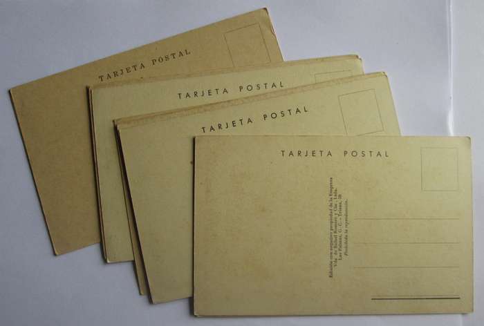Tarjeta Black and White Post Cards Variety