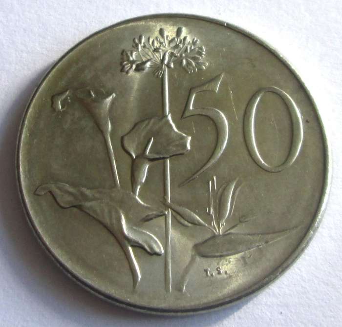 1966 South Africa Fifty Cents