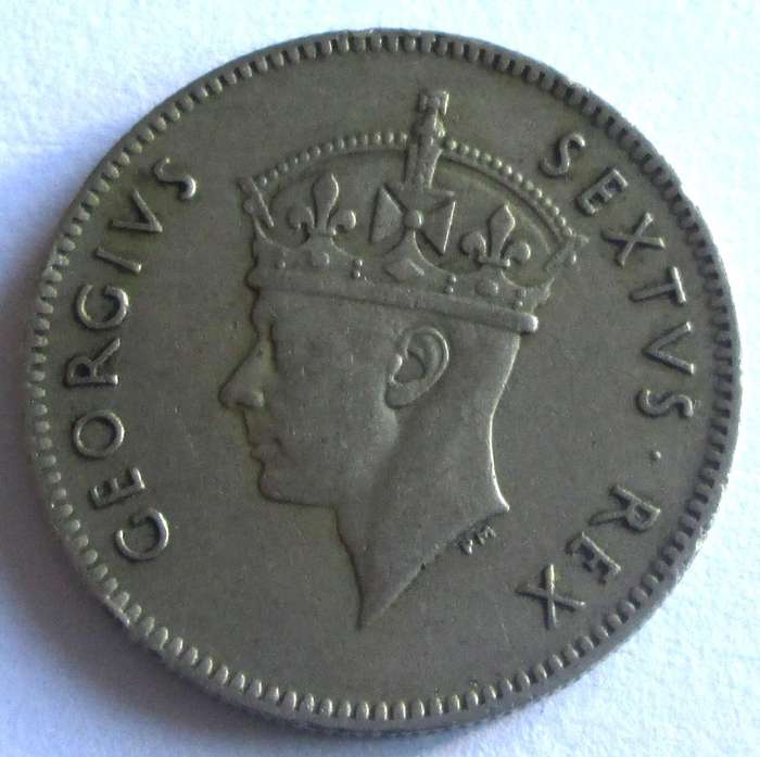 1949 East Africa 50 Cents