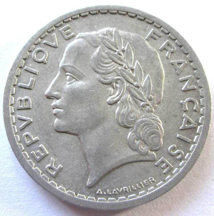 1947 France 5 Francs