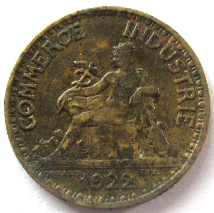 1922 France 1 Francs