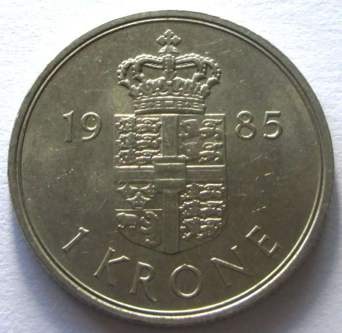 1985 Danmark 1 Krone