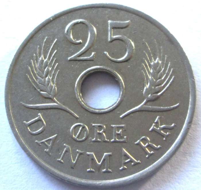 1968 Danmark 25 Ore