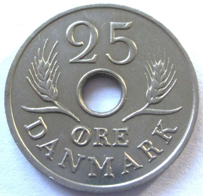 1967 Danmark 25 Ore