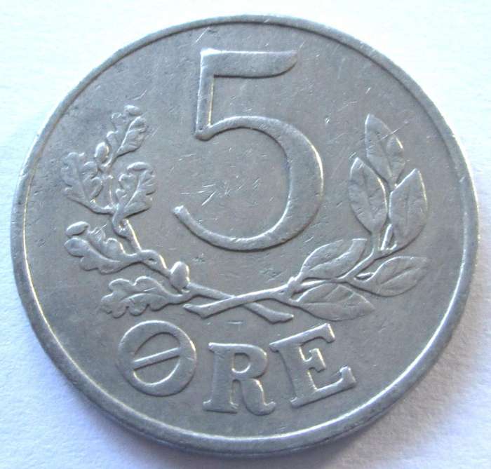 1941 Danmark 5 Ore