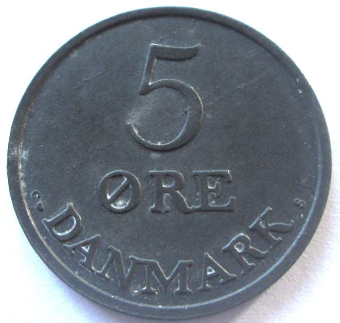 1959 Danmark 5 Ore