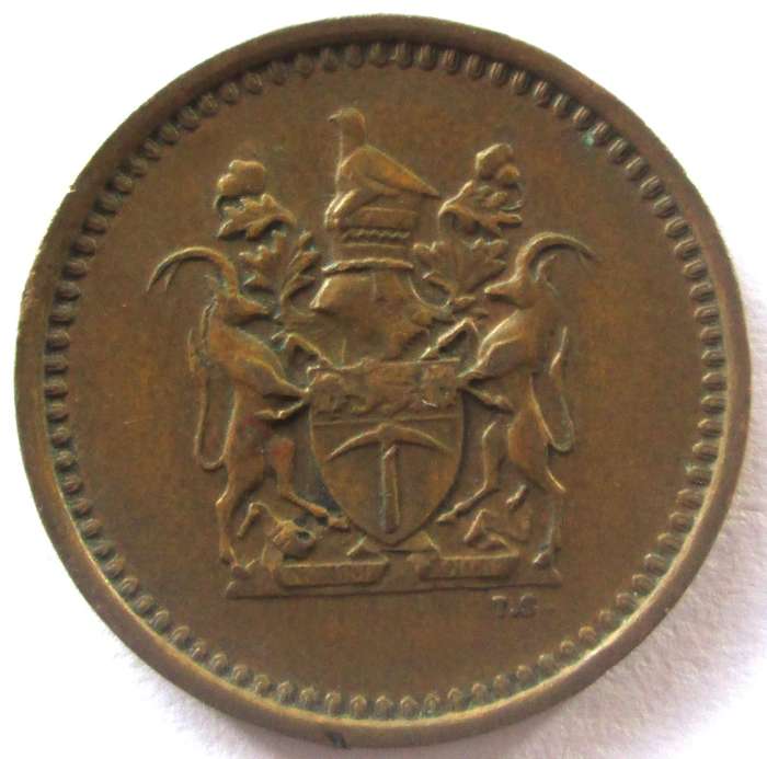 1975 Rhodesia 1 Cent