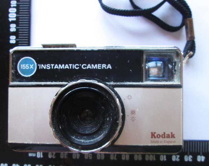 1977 Kodak 155x Instamatic Camera Made in England