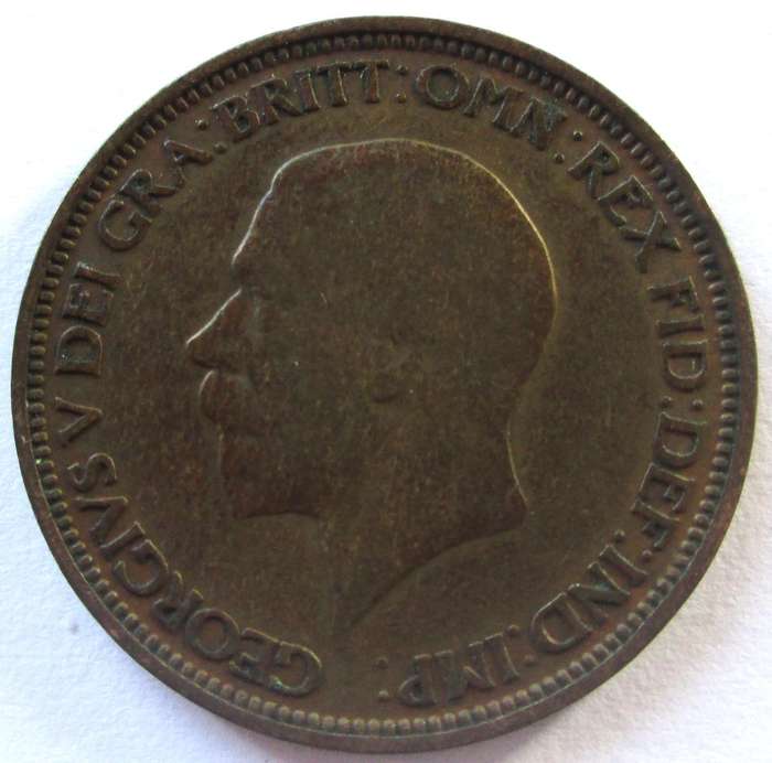 1930 Great Britain Half Penny