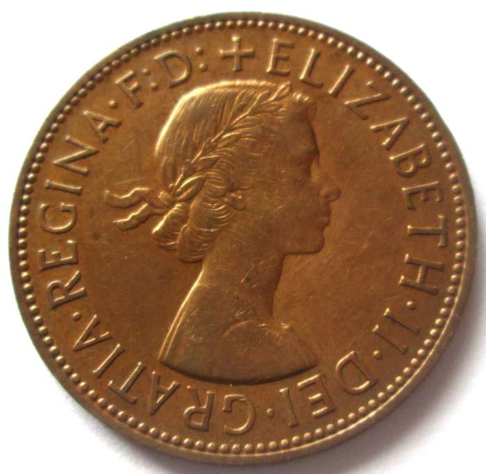 1965 Great Britain 1 Penny
