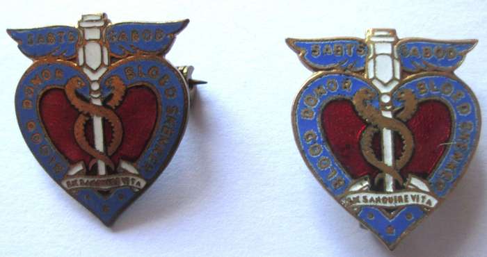 South Africa Blood Donor Badges x5