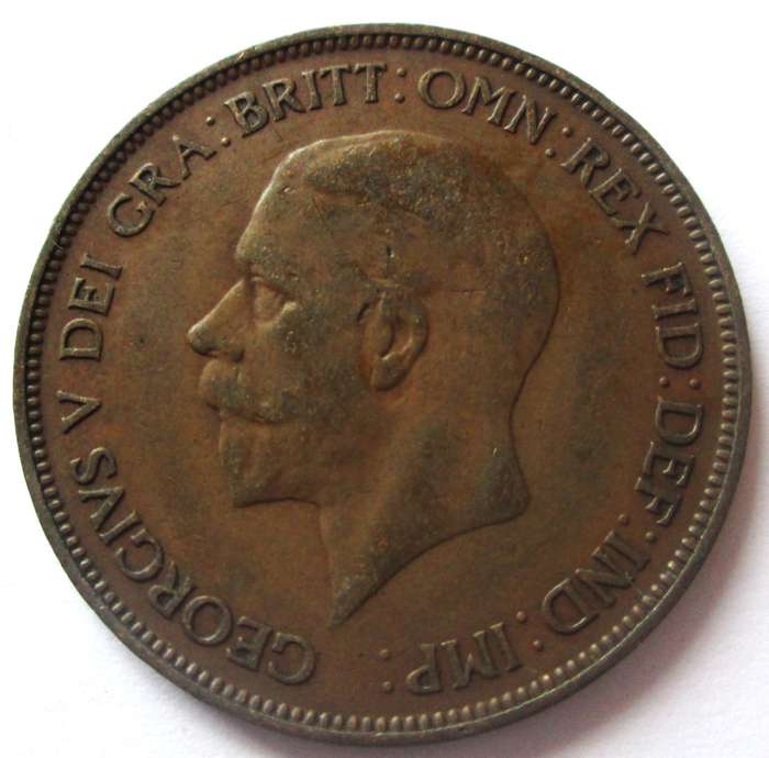 1935 Great Britain 1 Penny