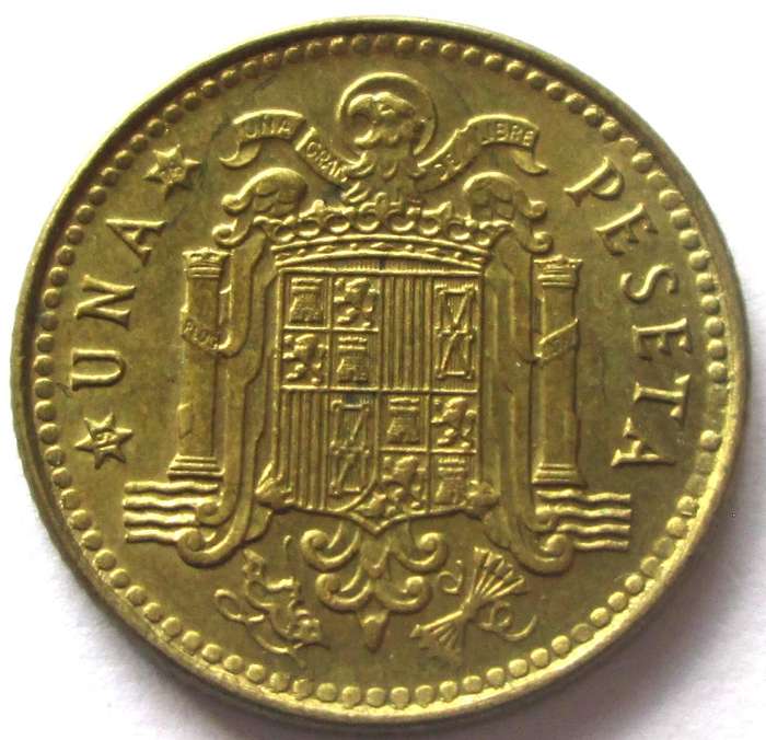 1975 Spain 1 Peseta