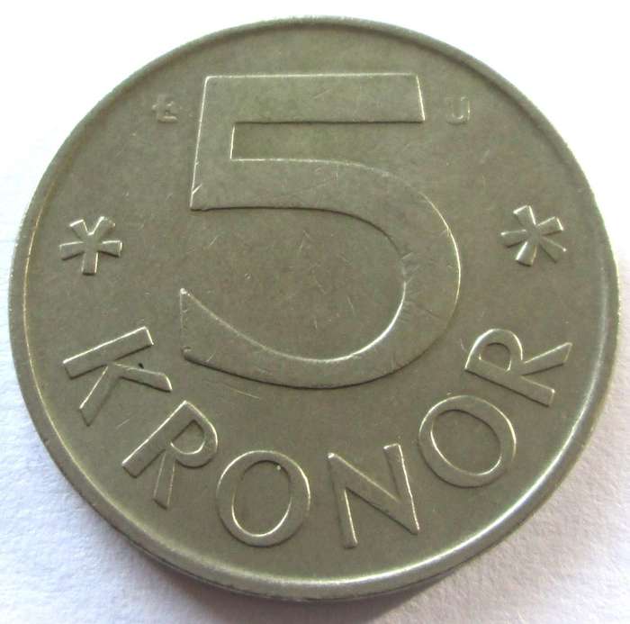 1979 Sverige 5 Kronor