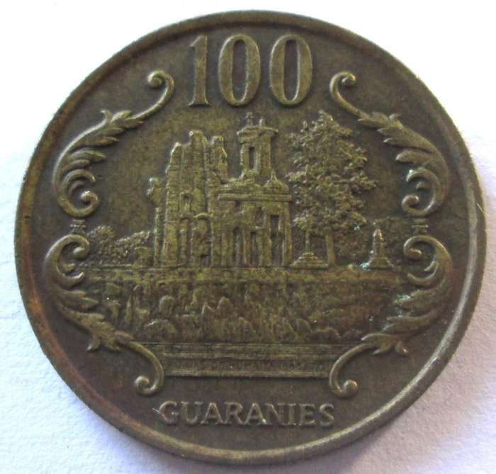 1993 Paraguay 100 Guaranies