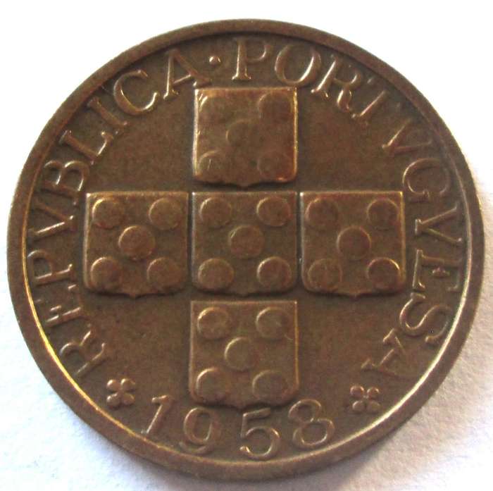 1958 Portugal 20 Centavos