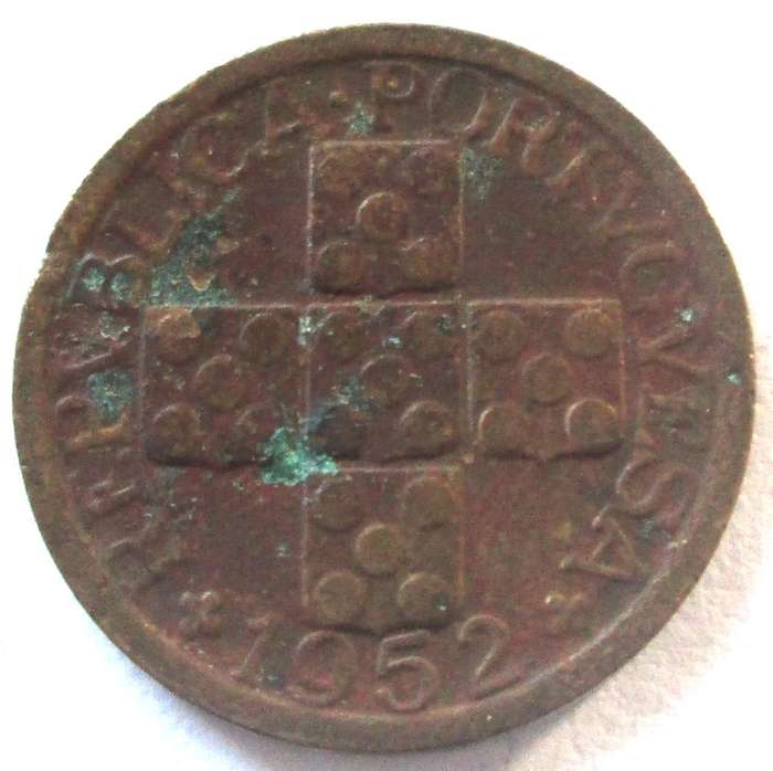 1952 Portugal 10 Centavos