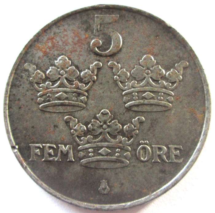 1950 Fosterlandet 5 Ore