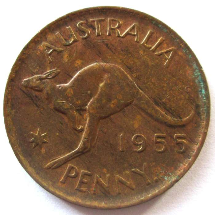 1955 Australia 1 Penny