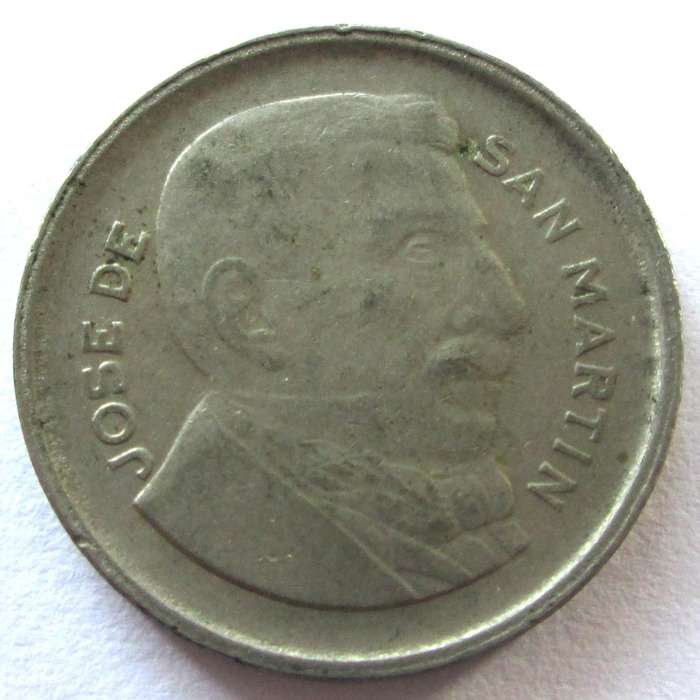 1954 Argentina 10 Centavos