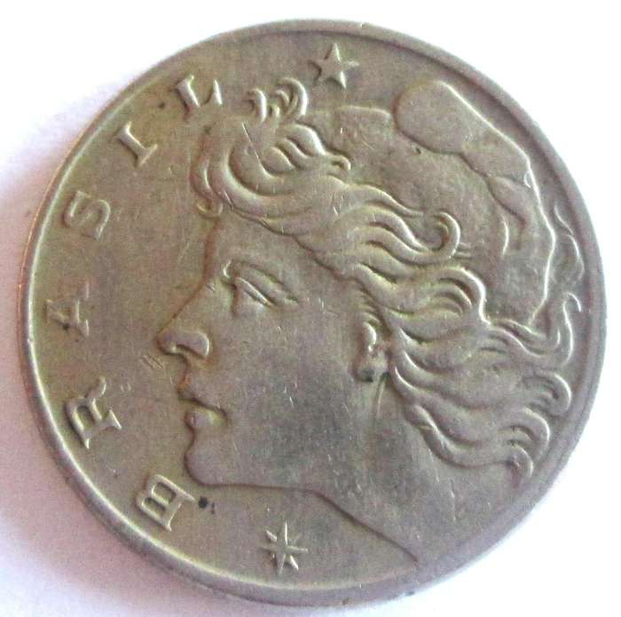 1967 Brazil 10 Centavos