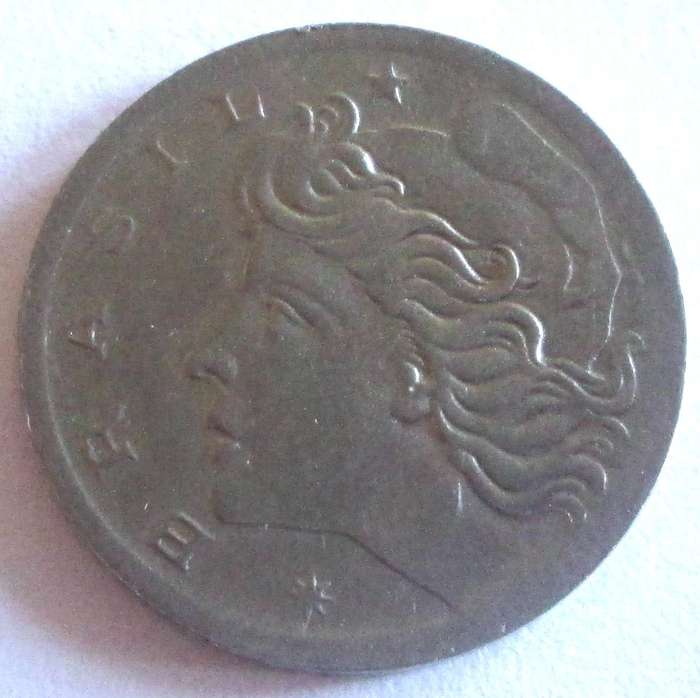1967 Brazil 5 Centavos