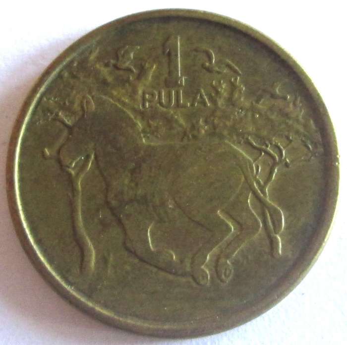 2013 Botswana 1 Pula