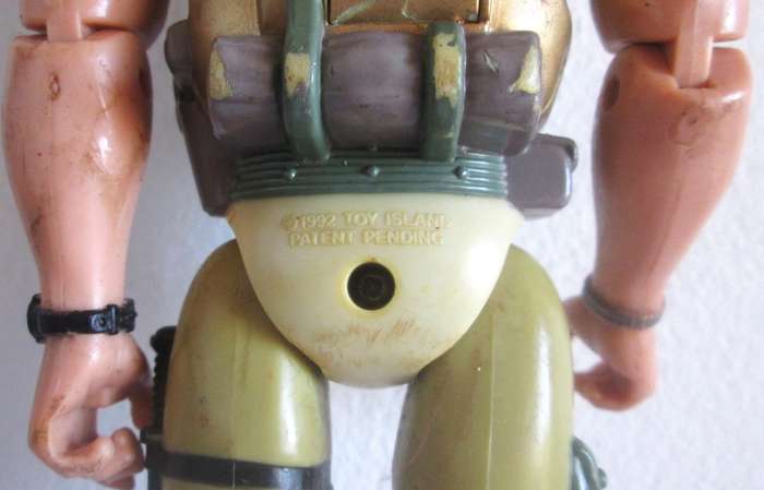 1992 Hawkeye Action Figure Toy Island