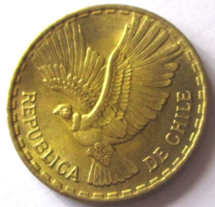 1965 Chile 10 Centesimos