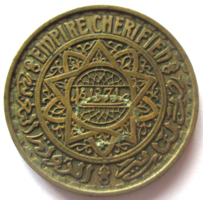 1952 Morocco 50 Francs