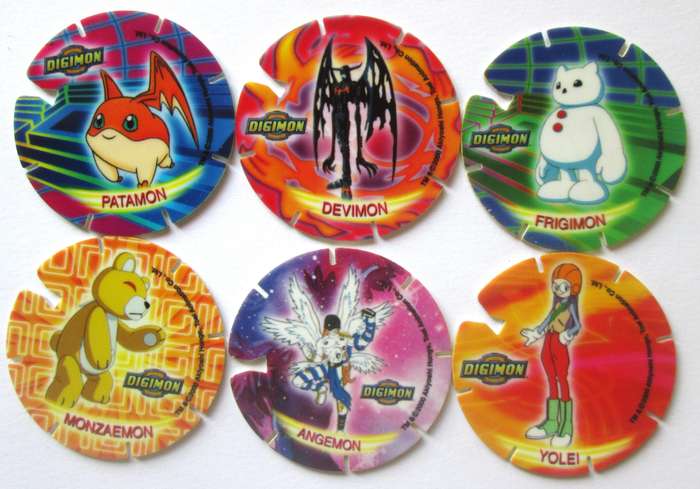 Digimon Pokémon Collectables Lot of 6