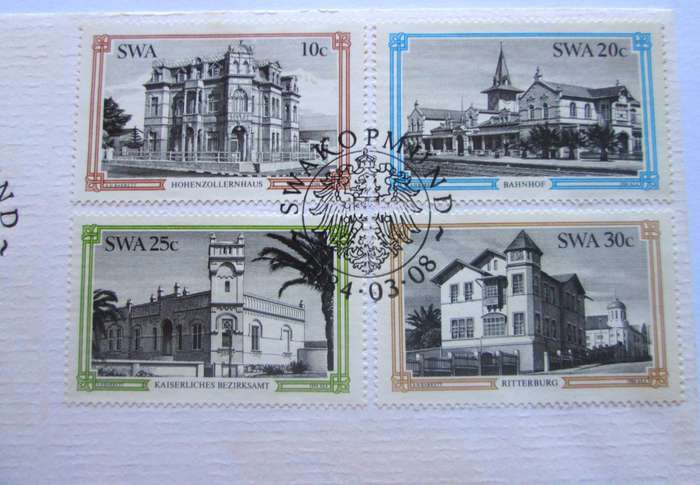 1984 Swakopmund First Day Cover