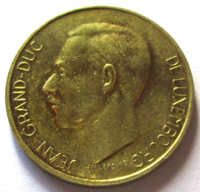 1986 Luxembourg 5 Francs