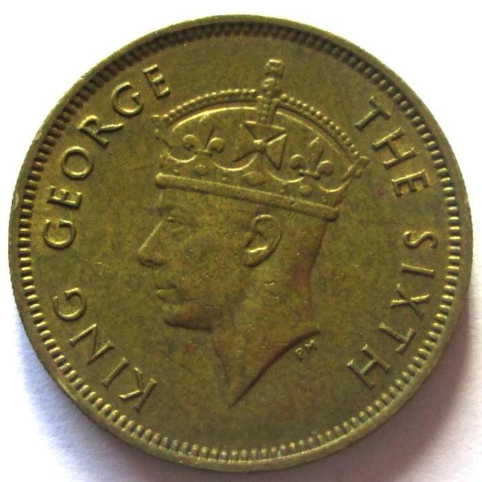 1948 Hong Kong 10 Cents