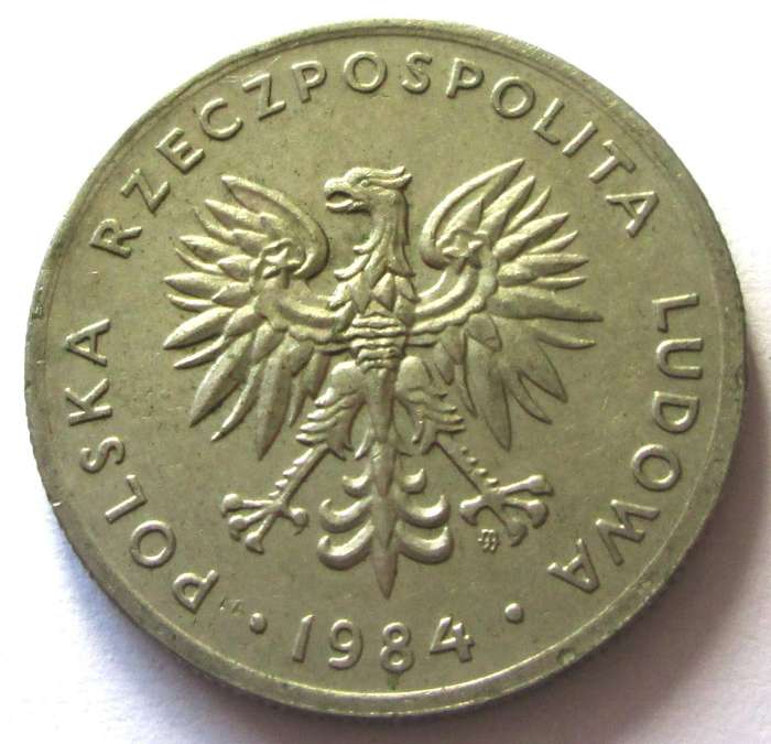 1984 Poland 20 Zlotys