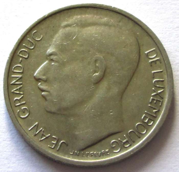 1966 Luxembourg 1 Franc